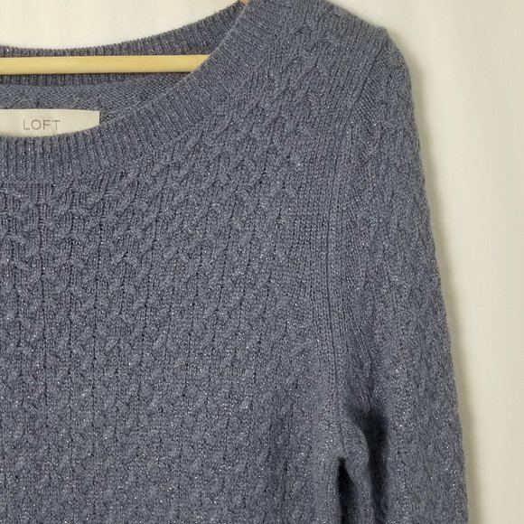 LOFT Sparkle knit sweater size S (135) - Picture 5 of 8